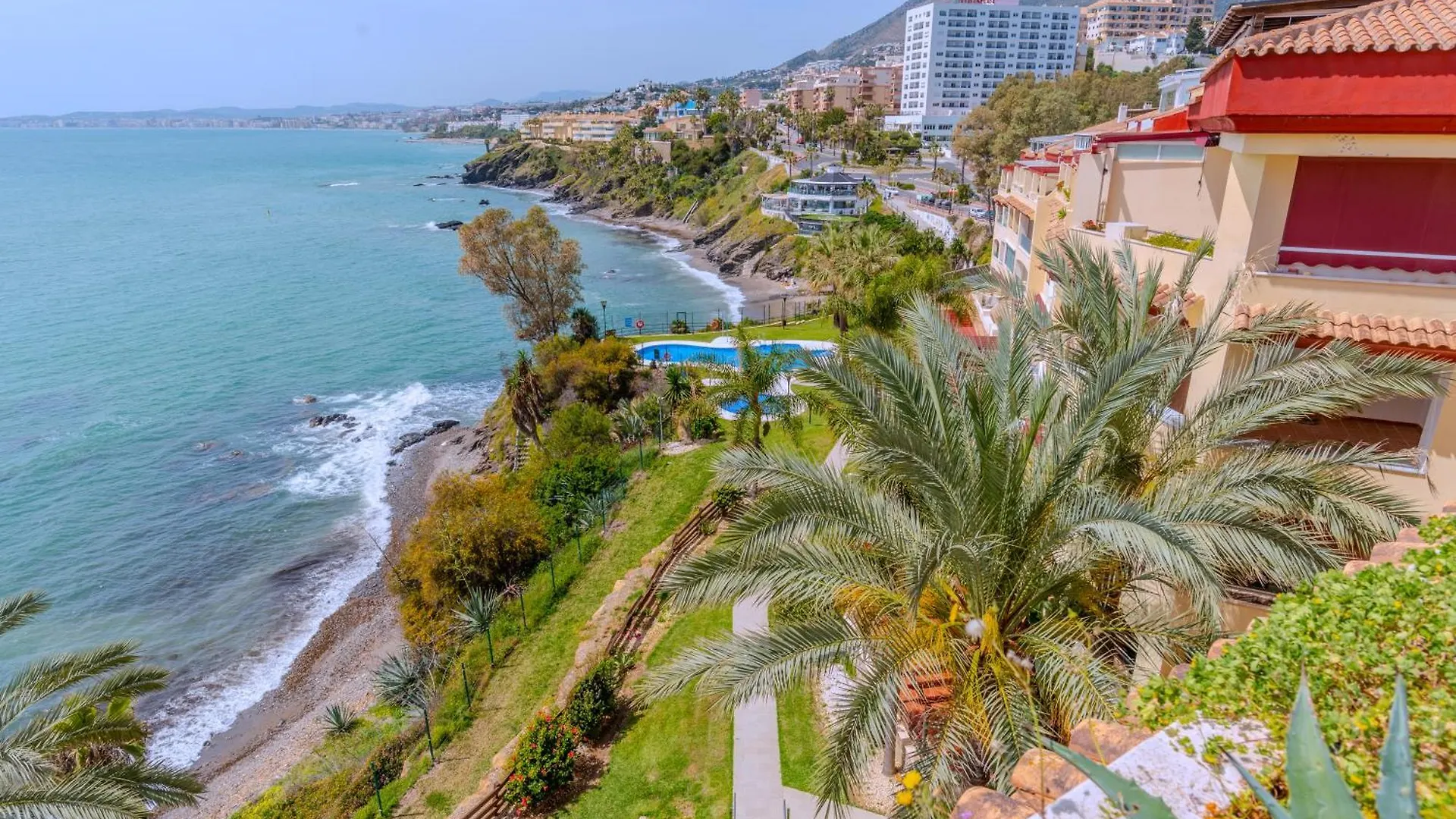 아파트 Torrequebrada Beachfront Apartment, Costa Del Sol 베날마데나코스타 스페인