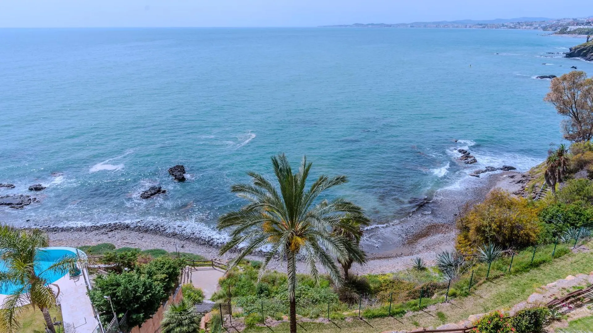 아파트 Torrequebrada Beachfront Apartment, Costa Del Sol 베날마데나코스타